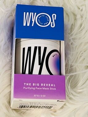 WYOS The Big Reveal Purifying Face Mask Stick - White & Purple